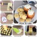 Ourokhome Cookie Press Icing Gun - Biscuit Maker with 16 Discs and 6 Cake Decoration Tips (Yellow) - B07DB5TFG1